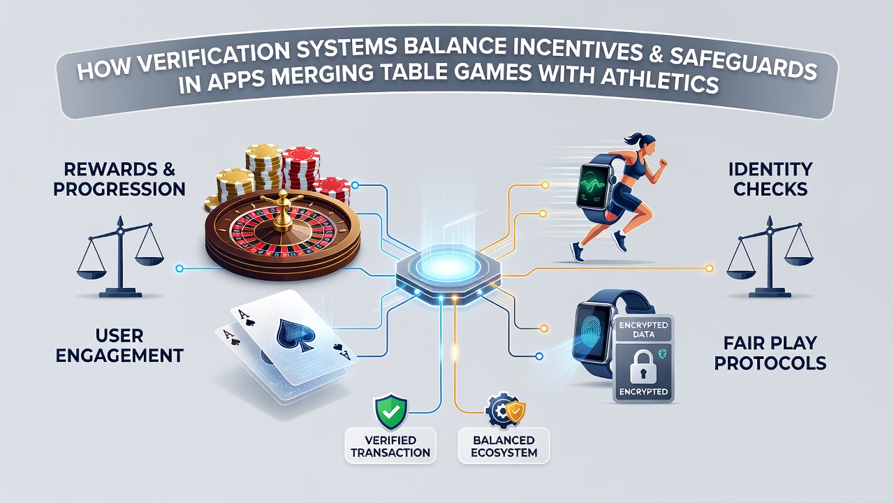 Schnittstellen von Verifizierung und Anreizsystemen in Sport- und Tischspiel-Apps